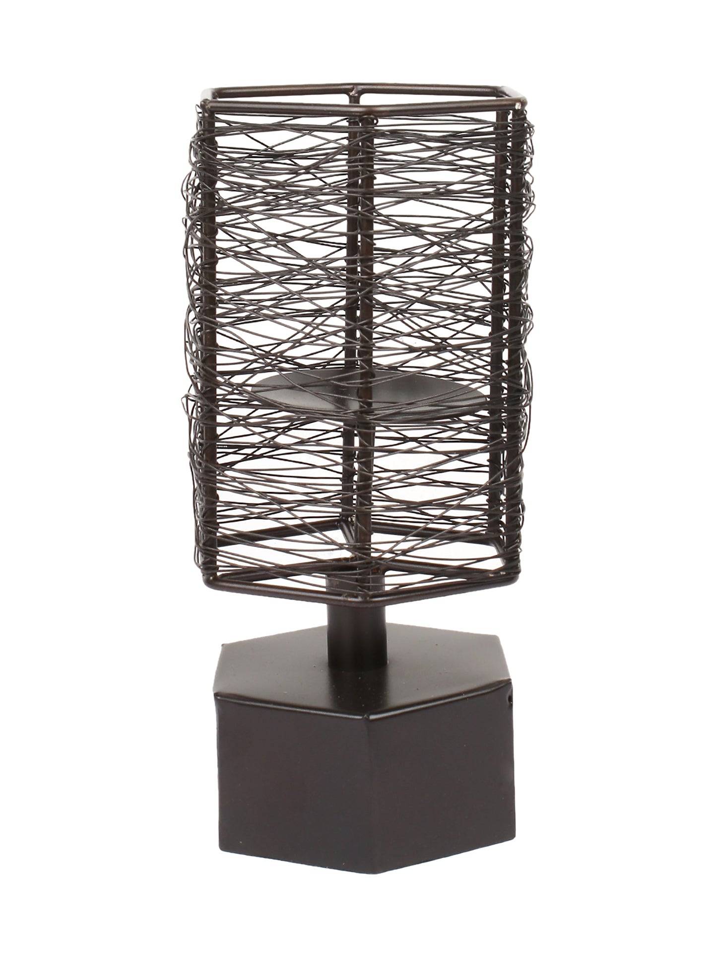 Geo Hexa wire candlestand