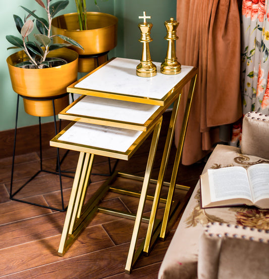 Seville Nesting Table Set of 3