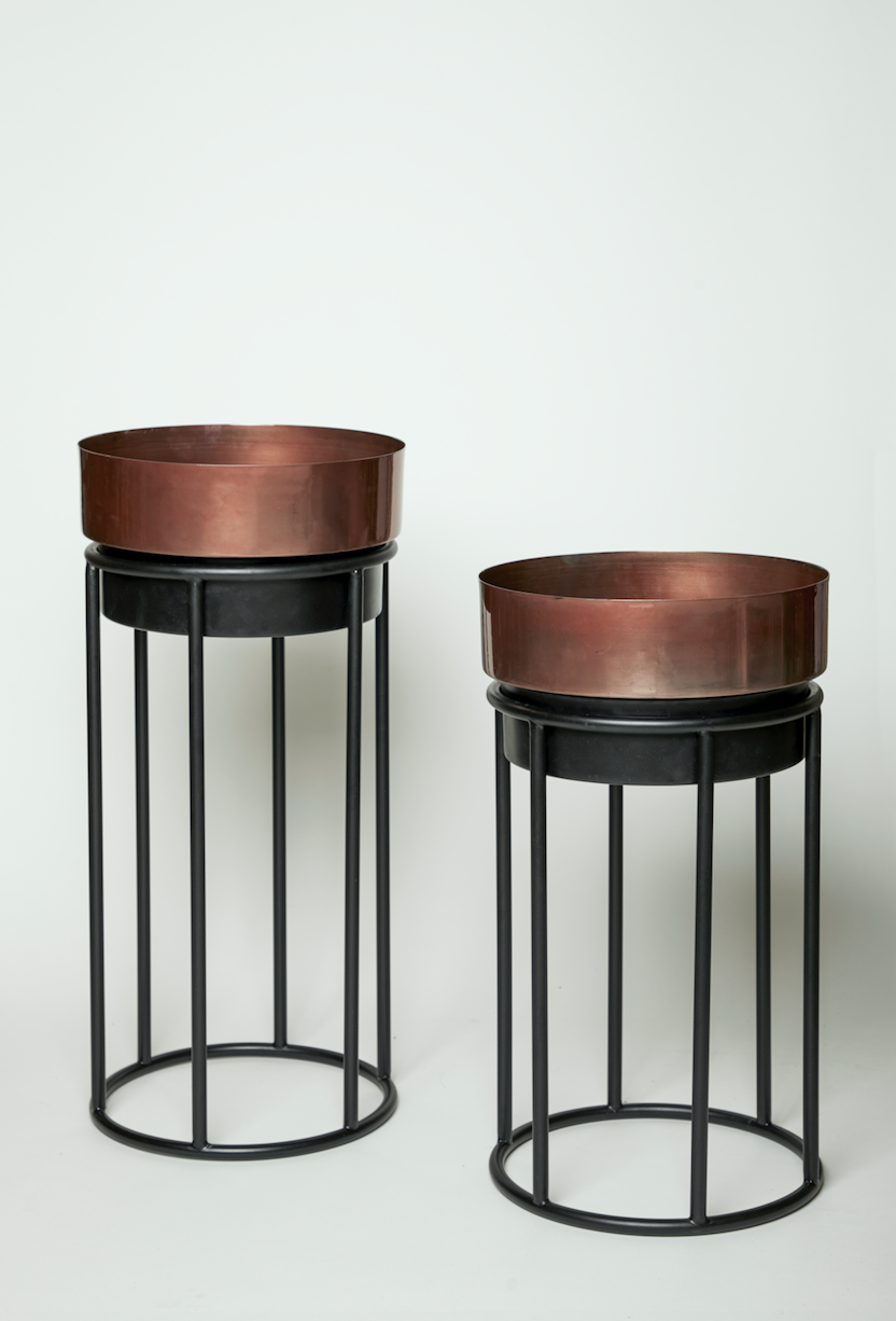 Athens Copper Planter