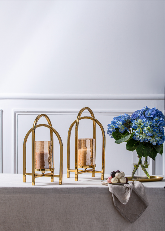 Sydney Hurricane/Lantern Set of 2