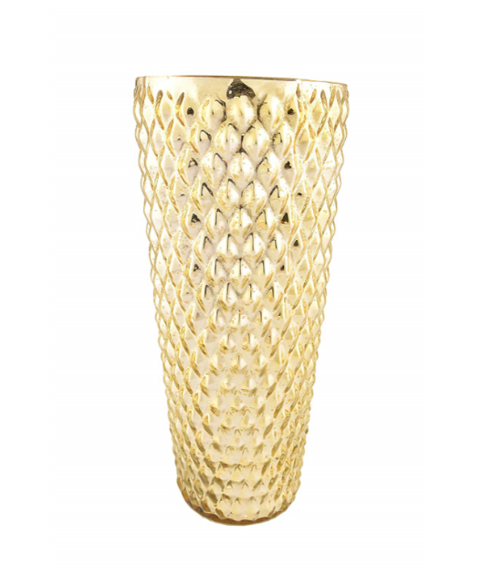 Mysore Gold Flower Vase Big