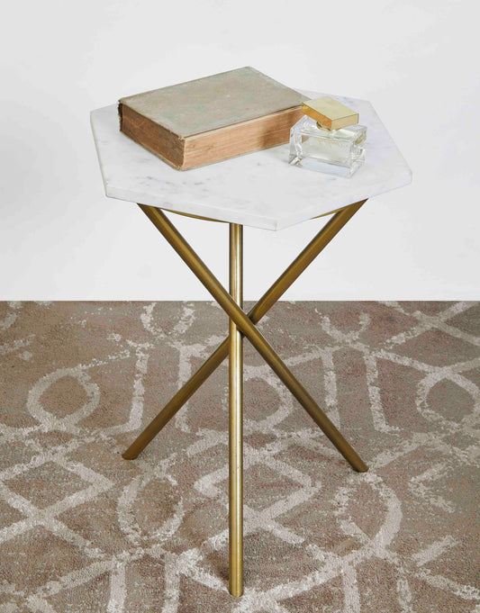 Chicago Gold Tripod Table